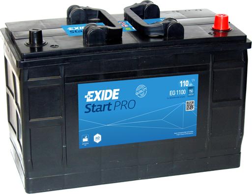 Exide EG1100 - Başlanğıc batareyası furqanavto.az