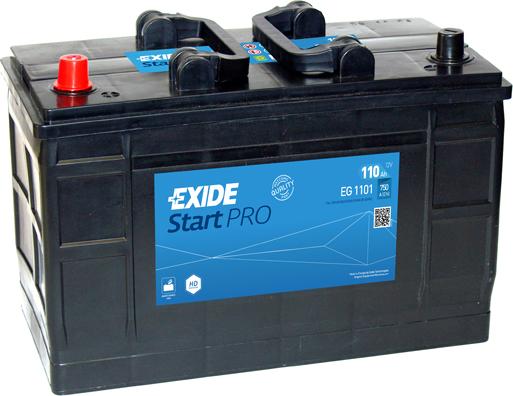 Exide EG1101 - Başlanğıc batareyası furqanavto.az