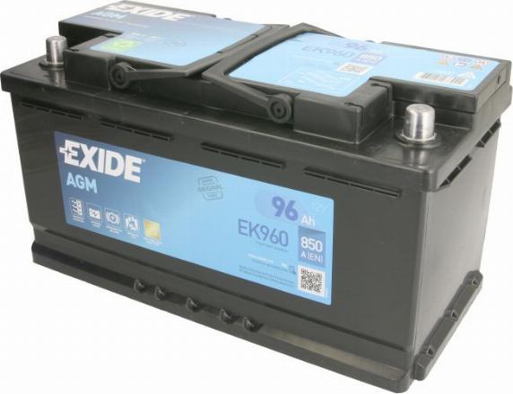 Exide EK960 - Başlanğıc batareyası furqanavto.az