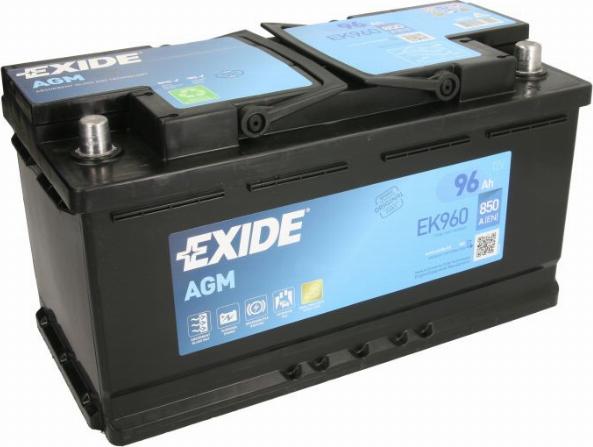 Exide EK960 - Başlanğıc batareyası furqanavto.az