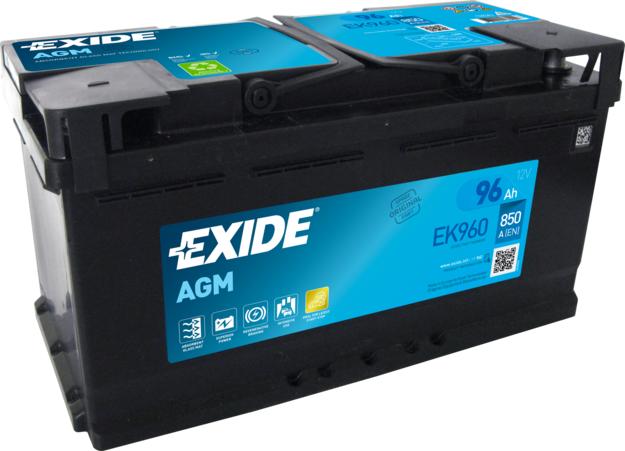 Exide EK960 - Başlanğıc batareyası furqanavto.az