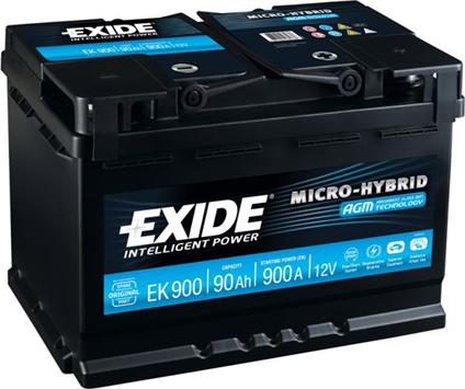 Exide EK900 - Başlanğıc batareyası furqanavto.az