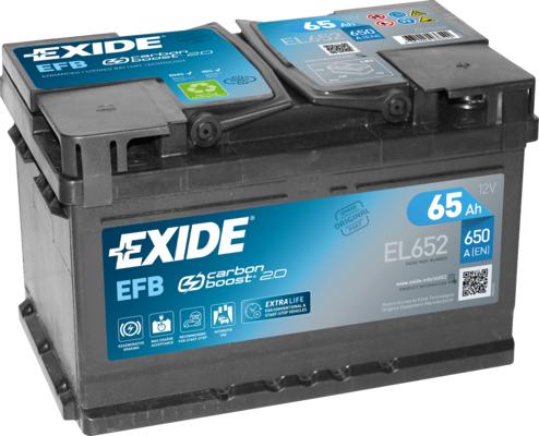 Exide EL652 - Başlanğıc batareyası furqanavto.az