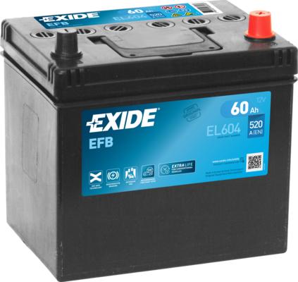 Exide EL604 - Başlanğıc batareyası furqanavto.az