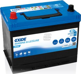 Exide ER350 - Başlanğıc batareyası furqanavto.az