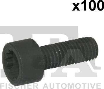 FA1 982-T08-222.100 - Bolt, egzoz sistemi furqanavto.az