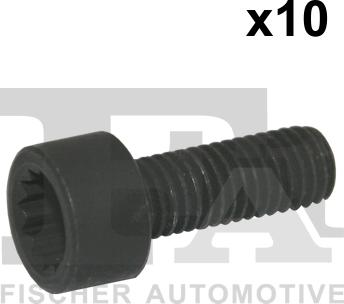 FA1 982-T08-222.10 - Bolt, egzoz sistemi furqanavto.az