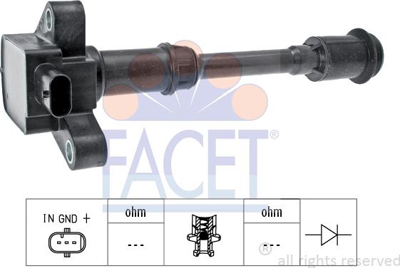 FACET 9.6461 - Alovlanma bobini furqanavto.az