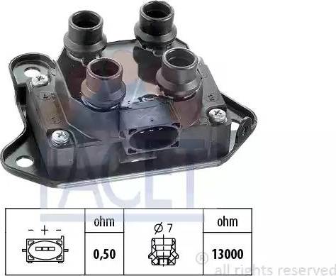 FACET 9.6018 - Alovlanma bobini furqanavto.az