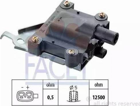 FACET 9.6185 - Alovlanma bobini furqanavto.az