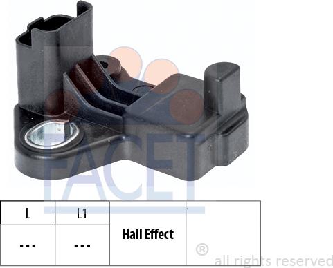 FACET 9.0458 - Sensor, krank mili nəbzi furqanavto.az