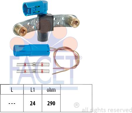 FACET 9.0597K - Sensor, krank mili nəbzi furqanavto.az