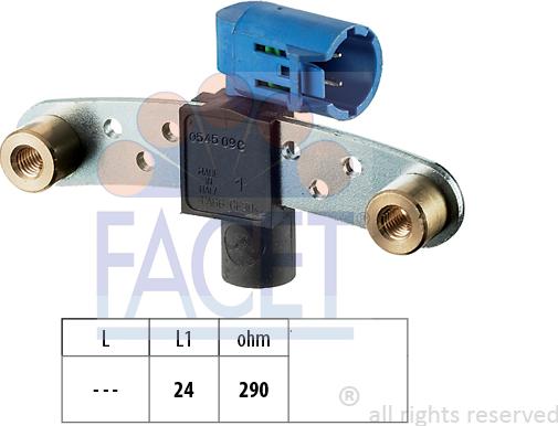 FACET 9.0545 - Sensor, krank mili nəbzi furqanavto.az