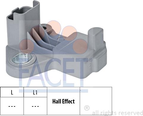 FACET 9.0602 - Sensor, krank mili nəbzi furqanavto.az