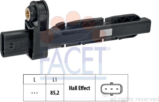 FACET 9.0826 - Sensor, krank mili nəbzi www.furqanavto.az