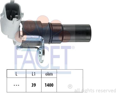 FACET 9.0327 - Sensor, krank mili nəbzi furqanavto.az