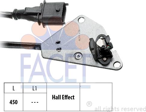 FACET 9.0211 - Sensor, eksantrik mili mövqeyi furqanavto.az