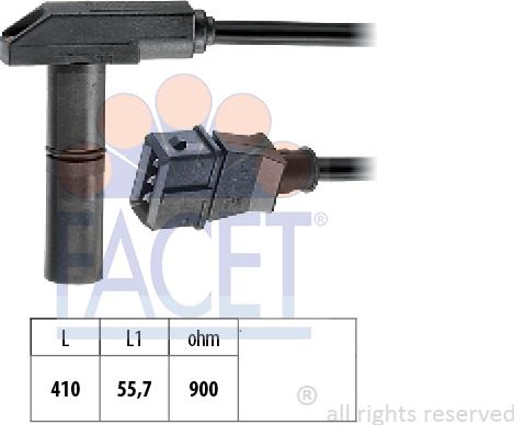 FACET 9.0212 - Sensor, krank mili nəbzi furqanavto.az