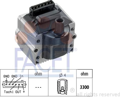 FACET 9.8116 - Alovlanma bobini furqanavto.az