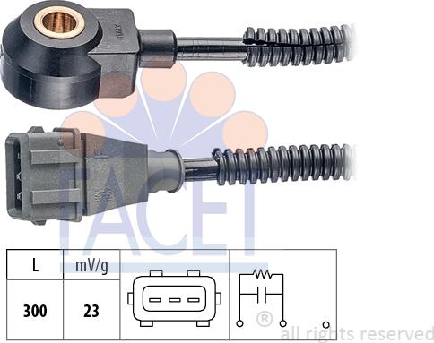 FACET 9.3124 - Tıqqılma Sensoru furqanavto.az