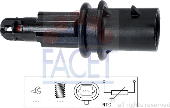 FACET 10.4033 - Sensor, giriş havasının temperaturu furqanavto.az