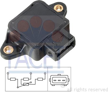 FACET 10.5002 - Sensor, tənzimləyici mövqeyi furqanavto.az