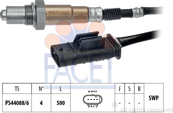 FACET 10.8496 - Lambda Sensoru furqanavto.az