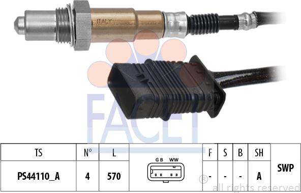 FACET 10.8553 - Lambda Sensoru www.furqanavto.az