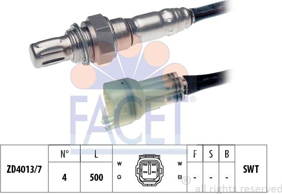 FACET 10.8037 - Lambda Sensoru furqanavto.az