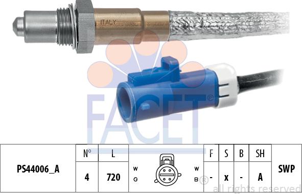 FACET 10.8298 - Lambda Sensoru furqanavto.az