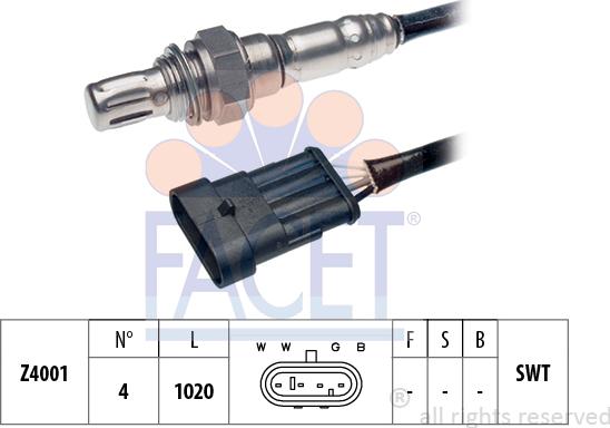 FACET 10.7022 - Lambda Sensoru furqanavto.az