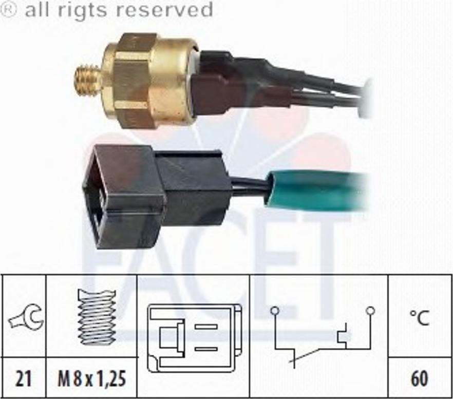 FACET 74123 - Sensor, soyuducu suyun temperaturu furqanavto.az