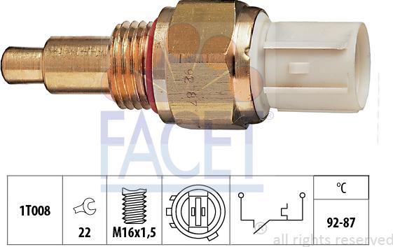 FACET 7.5138 - Temperatur açarı, radiator/kondisioner ventilyatoru furqanavto.az