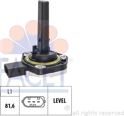 FACET 7.0247 - Sensor, mühərrik yağının səviyyəsi furqanavto.az