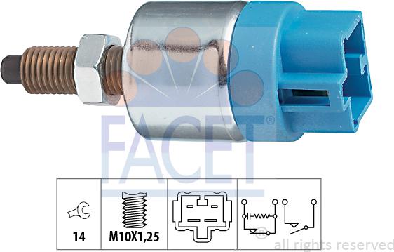 FACET 7.1090 - Əyləc işığı açarı furqanavto.az