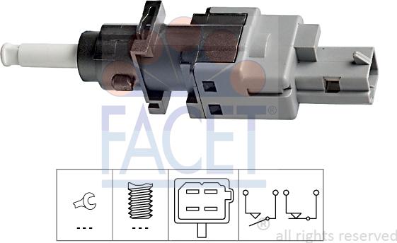 FACET 7.1196 - Açar, mufta nəzarəti (kruiz kontrol) www.furqanavto.az