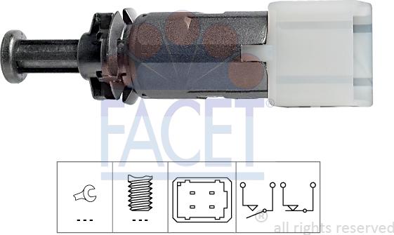 FACET 7.1149 - Əyləc işığı açarı furqanavto.az