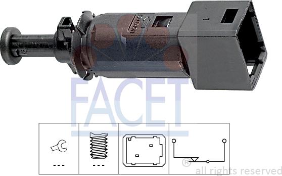 FACET 7.1148 - Əyləc işığı açarı furqanavto.az