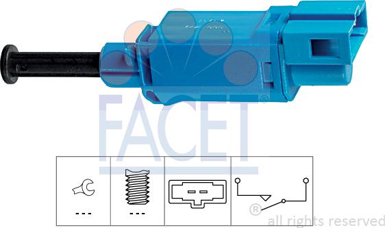 FACET 7.1142 - Əyləc işığı açarı furqanavto.az