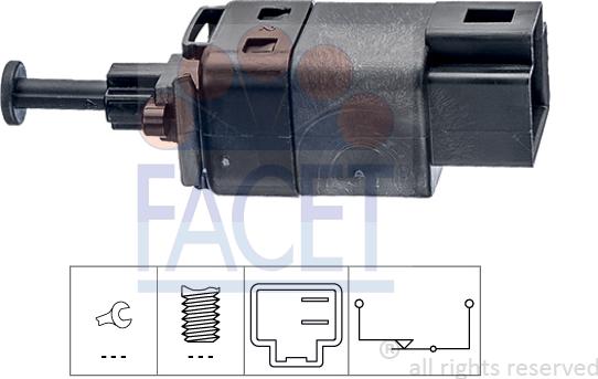 FACET 7.1251 - Əyləc işığı açarı furqanavto.az