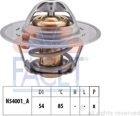 FACET 7.8994S - Termostat, soyuducu furqanavto.az