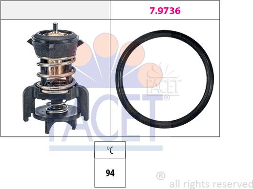 FACET 7.8933 - Termostat, soyuducu www.furqanavto.az