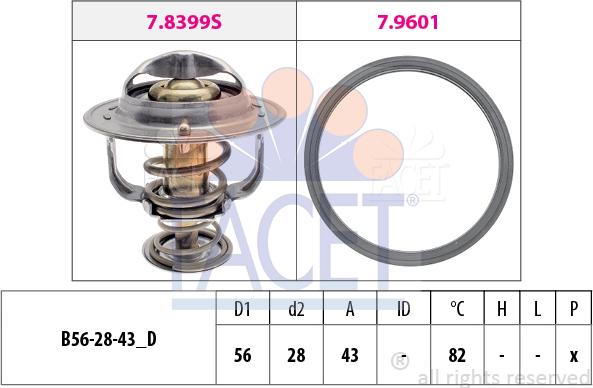 FACET 7.8404 - Termostat, soyuducu www.furqanavto.az