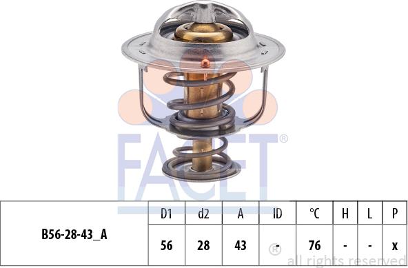 FACET 7.8403S - Termostat, soyuducu furqanavto.az