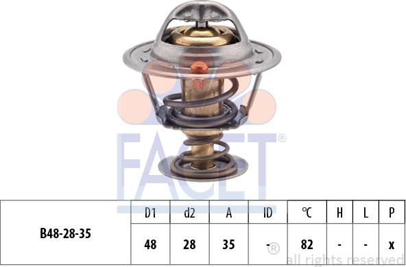 FACET 7.8415S - Termostat, soyuducu furqanavto.az