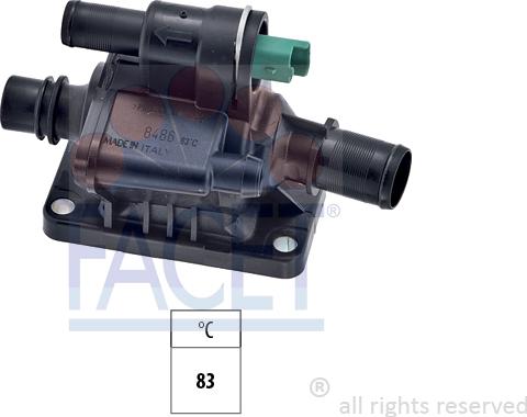 FACET 7.8486 - Termostat, soyuducu furqanavto.az