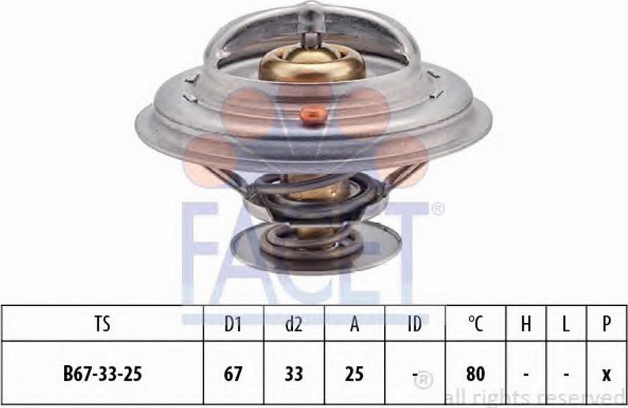 FACET 7.8544 - Termostat, soyuducu furqanavto.az