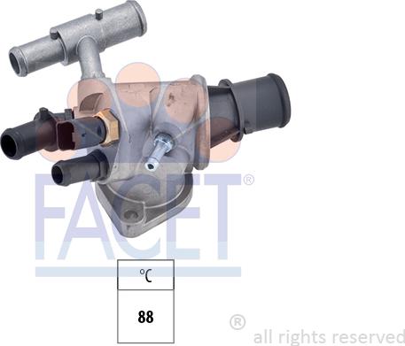 FACET 7.8566 - Termostat, soyuducu furqanavto.az