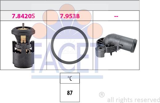 FACET 7.8561K - Termostat, soyuducu furqanavto.az