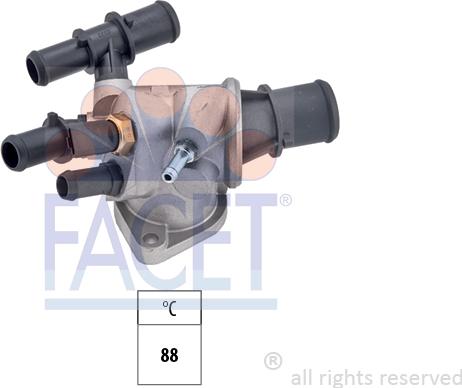 FACET 7.8563 - Termostat, soyuducu furqanavto.az